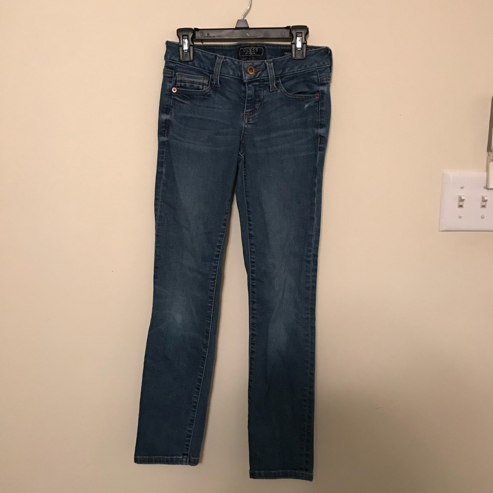 Guess Cigarette Cropped Jeans